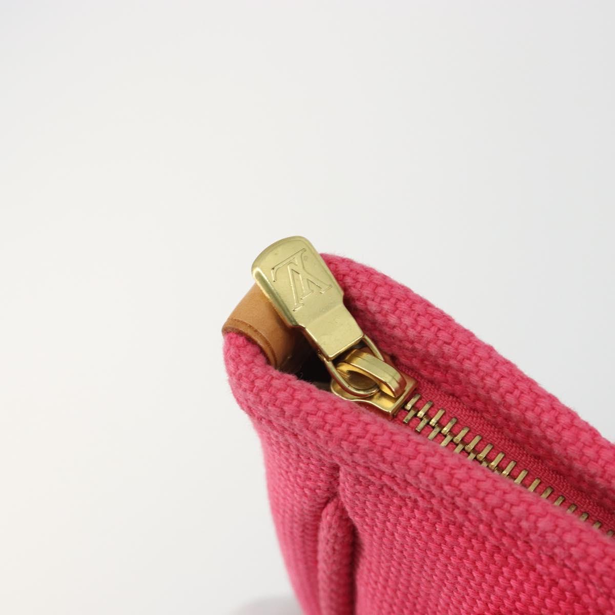 LOUIS VUITTON Antigua Cabas PM Hand Bag Rouge Pink M40088 LV Auth ep14951V