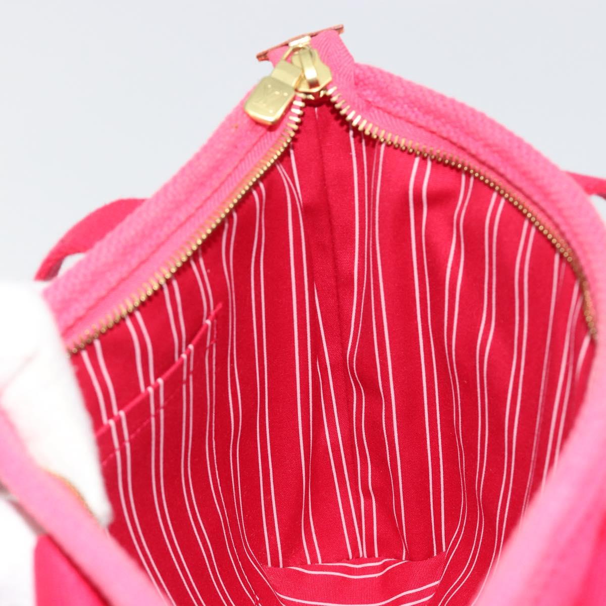 LOUIS VUITTON Antigua Cabas PM Hand Bag Rouge Pink M40088 LV Auth ep14951V