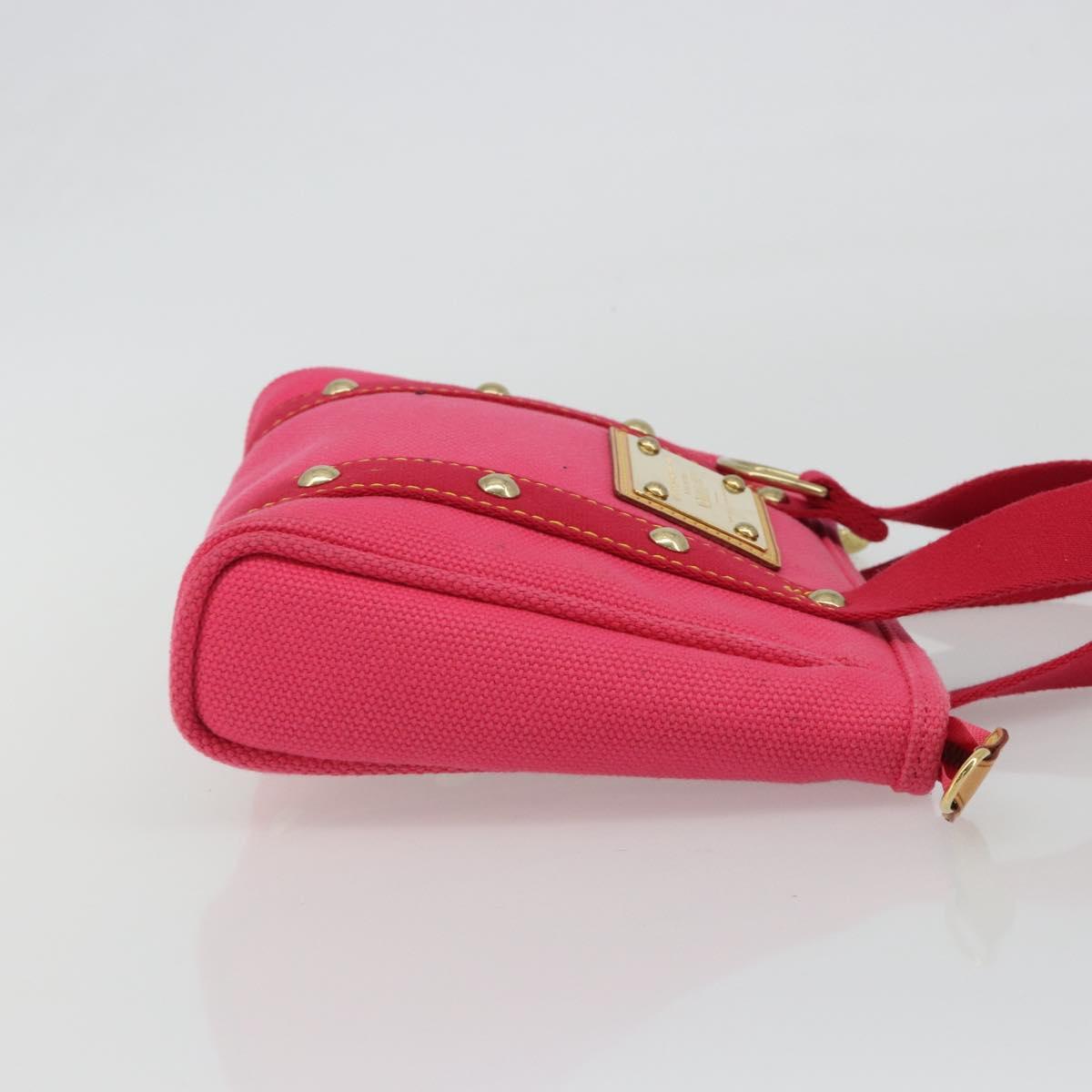 LOUIS VUITTON Antigua Cabas PM Hand Bag Rouge Pink M40088 LV Auth ep14951V
