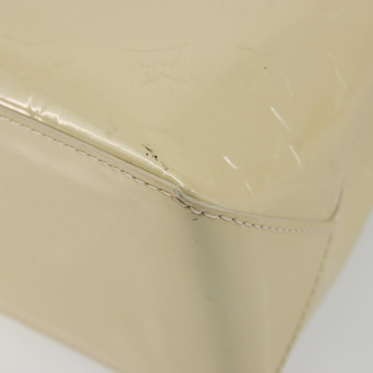 LOUIS VUITTON Monogram Vernis Wilshire PM Bag Broncorail M91452 Auth ep14958