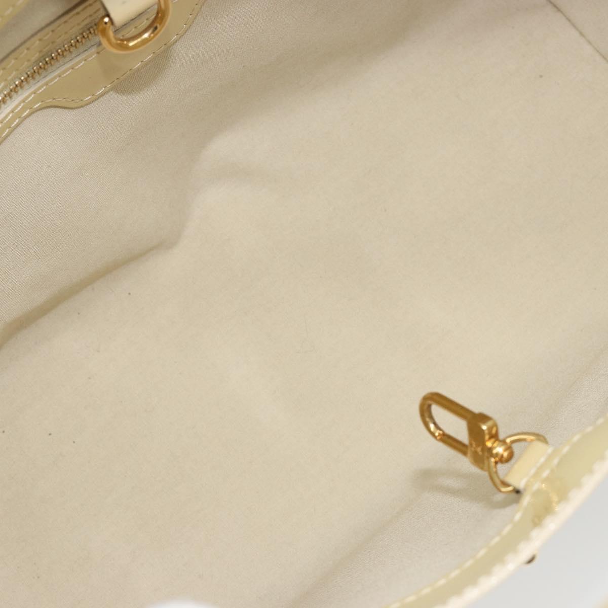 LOUIS VUITTON Monogram Vernis Wilshire PM Bag Broncorail M91452 Auth ep14958