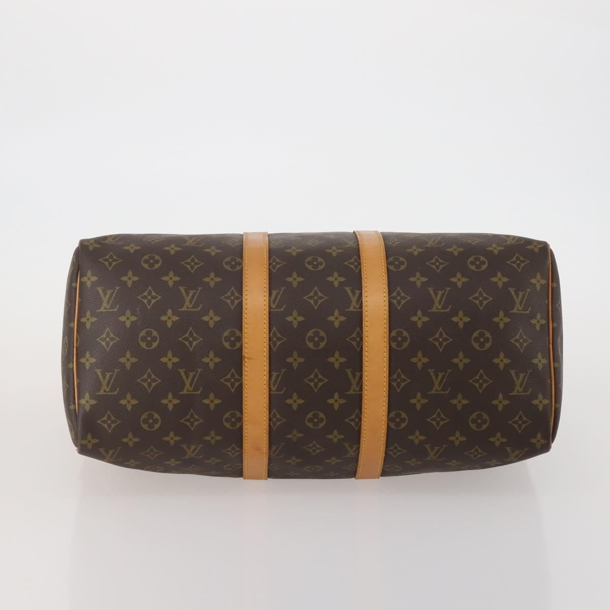 LOUIS VUITTON Monogram Keepall 45 Boston Bag M41428 LV Auth ep14965A