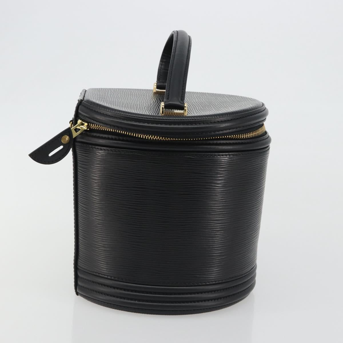 LOUIS VUITTON Epi Cannes Hand Bag Black M48032 LV Auth ep14971A