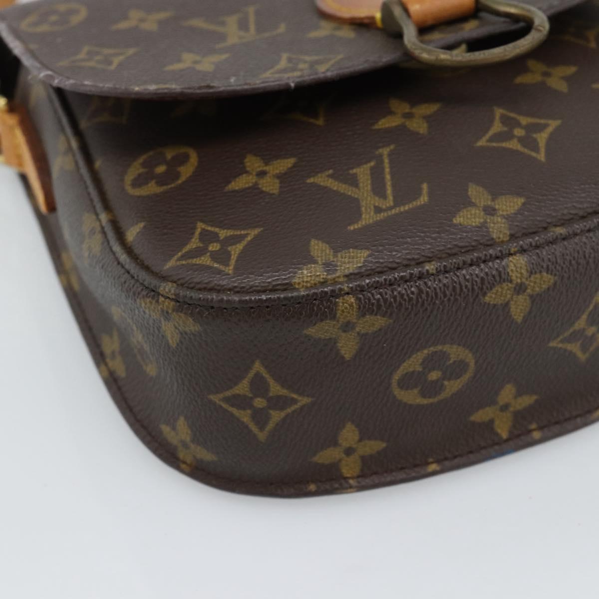LOUIS VUITTON Monogram Saint Cloud MM Shoulder Bag M51243 LV Auth ep14973