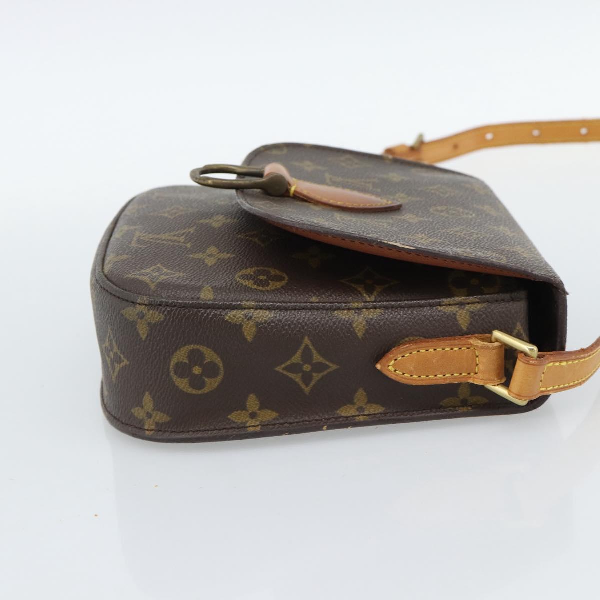 LOUIS VUITTON Monogram Saint Cloud MM Shoulder Bag M51243 LV Auth ep14973