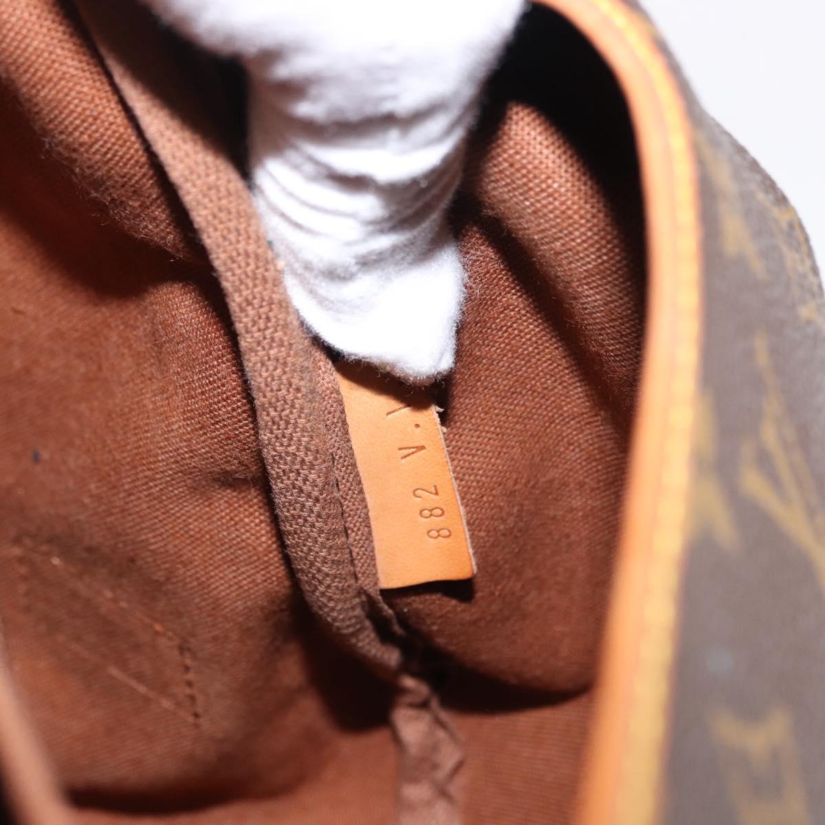 LOUIS VUITTON Monogram Saumur 43 Shoulder Bag M42252 LV Auth ep14979