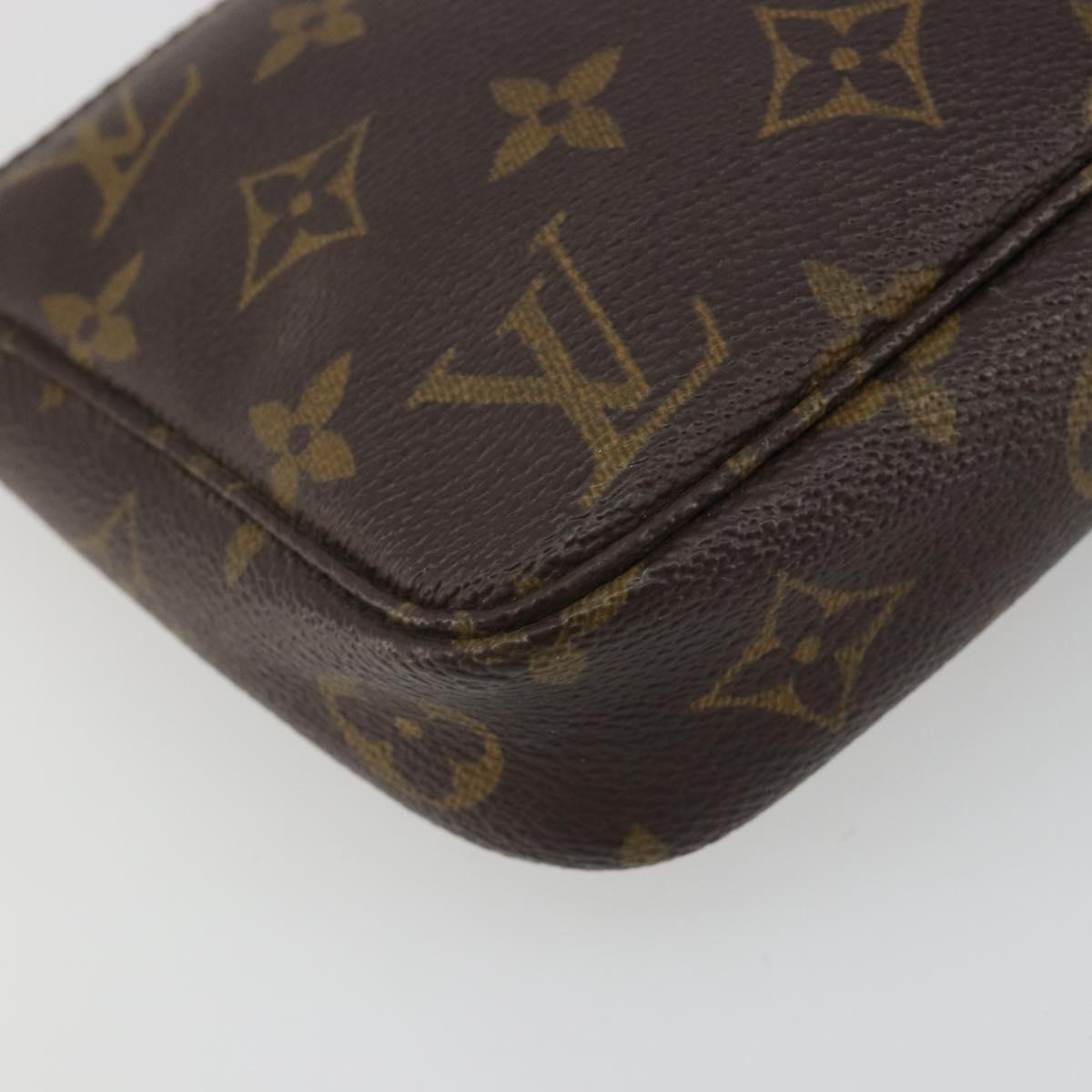 LOUIS VUITTON Monogram Pochette Accessoires Pouch M51980 LV Auth ep14984