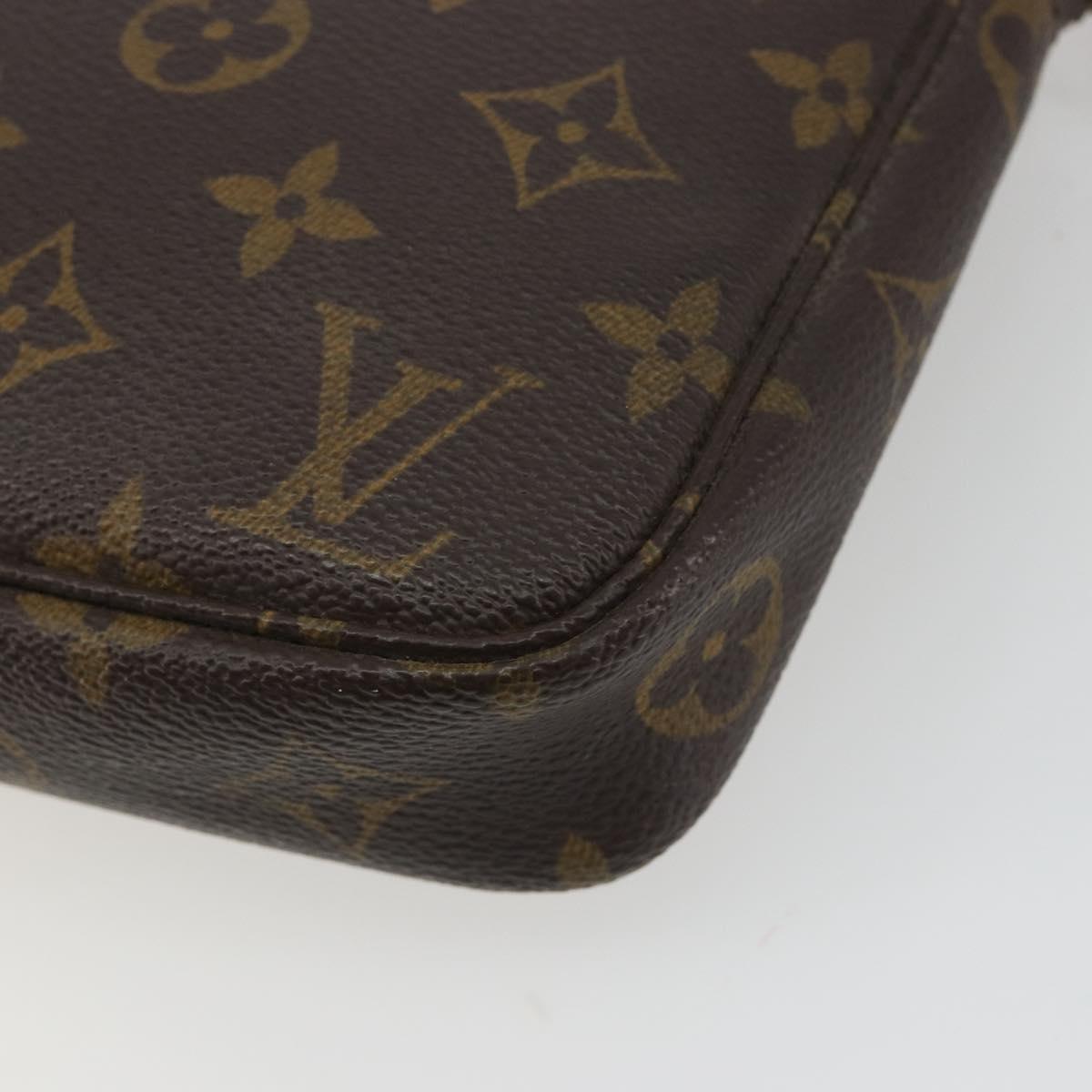 LOUIS VUITTON Monogram Pochette Accessoires Pouch M51980 LV Auth ep14984