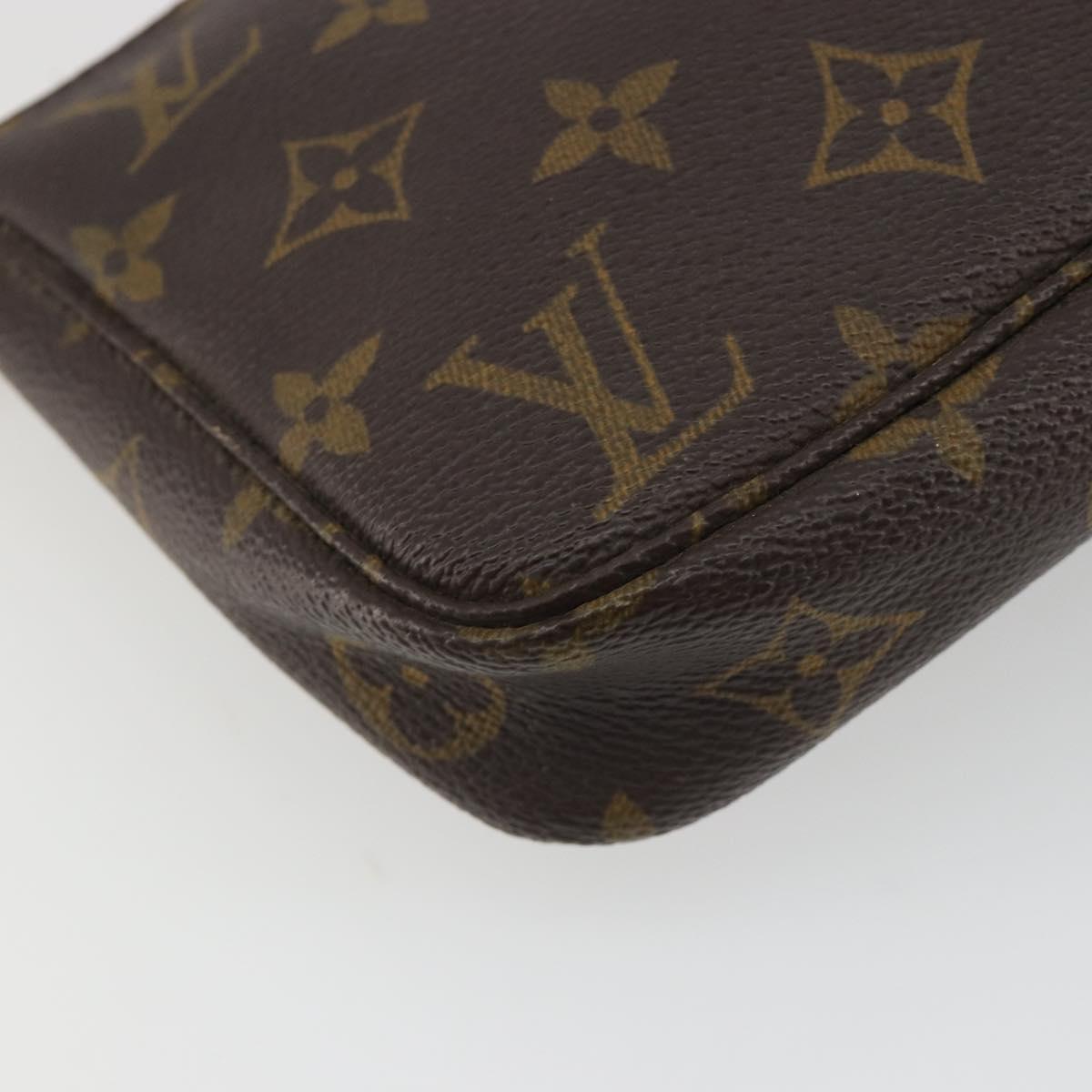 LOUIS VUITTON Monogram Pochette Accessoires Pouch M51980 LV Auth ep14984