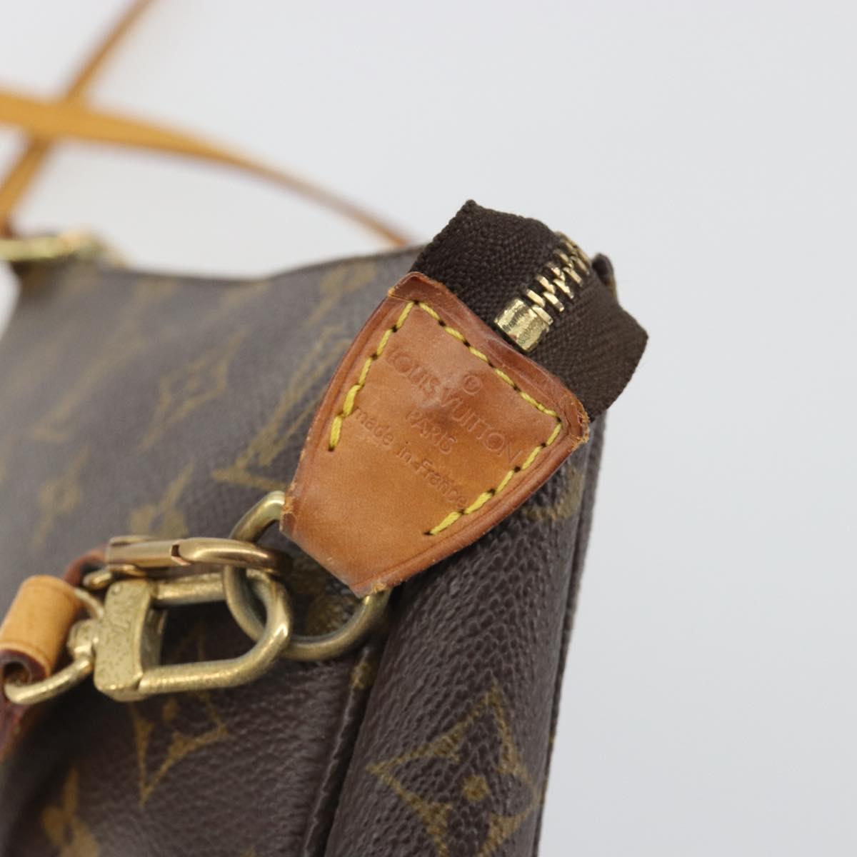 LOUIS VUITTON Monogram Pochette Accessoires Pouch M51980 LV Auth ep14984