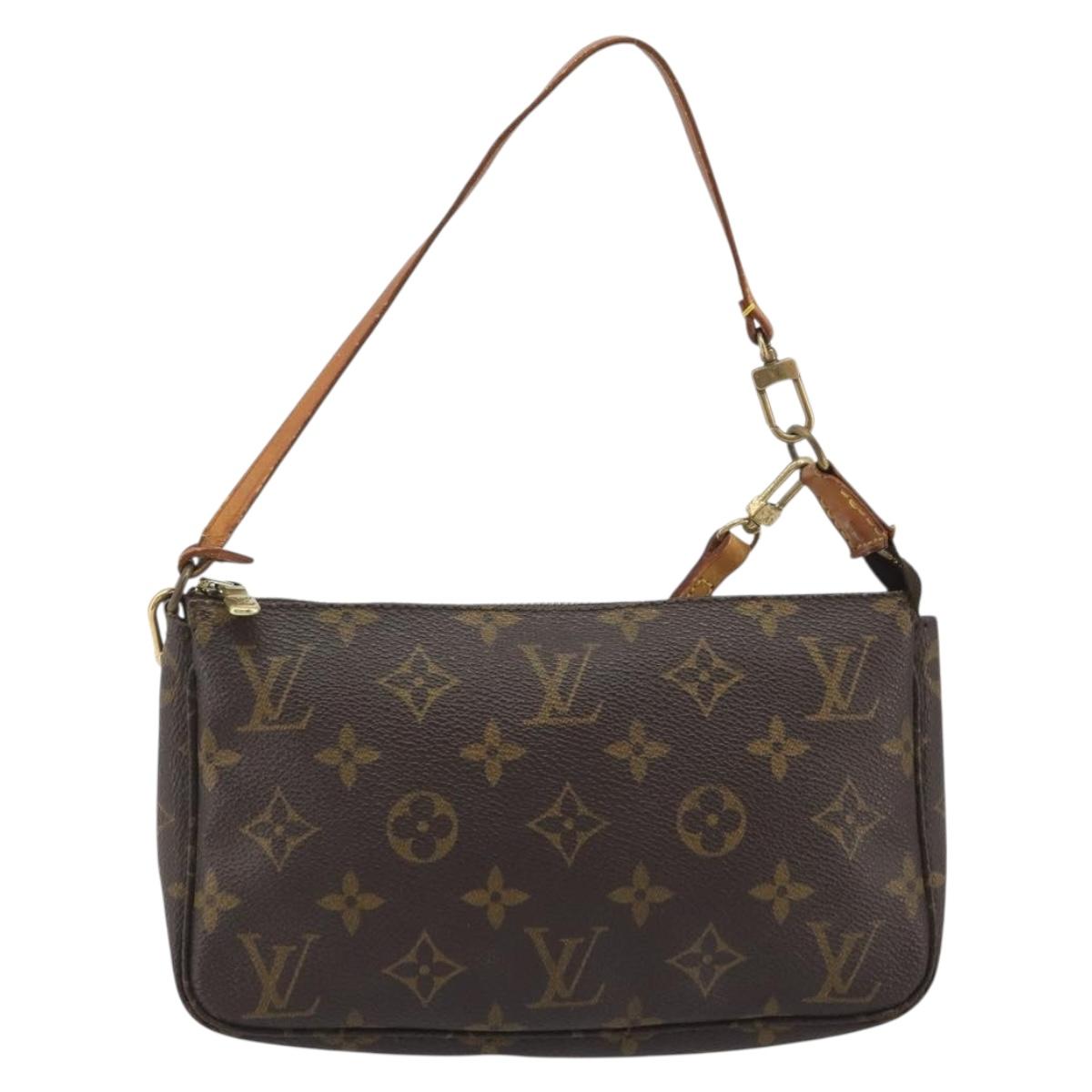 LOUIS VUITTON Monogram Pochette Accessoires Pouch M51980 LV Auth ep14984