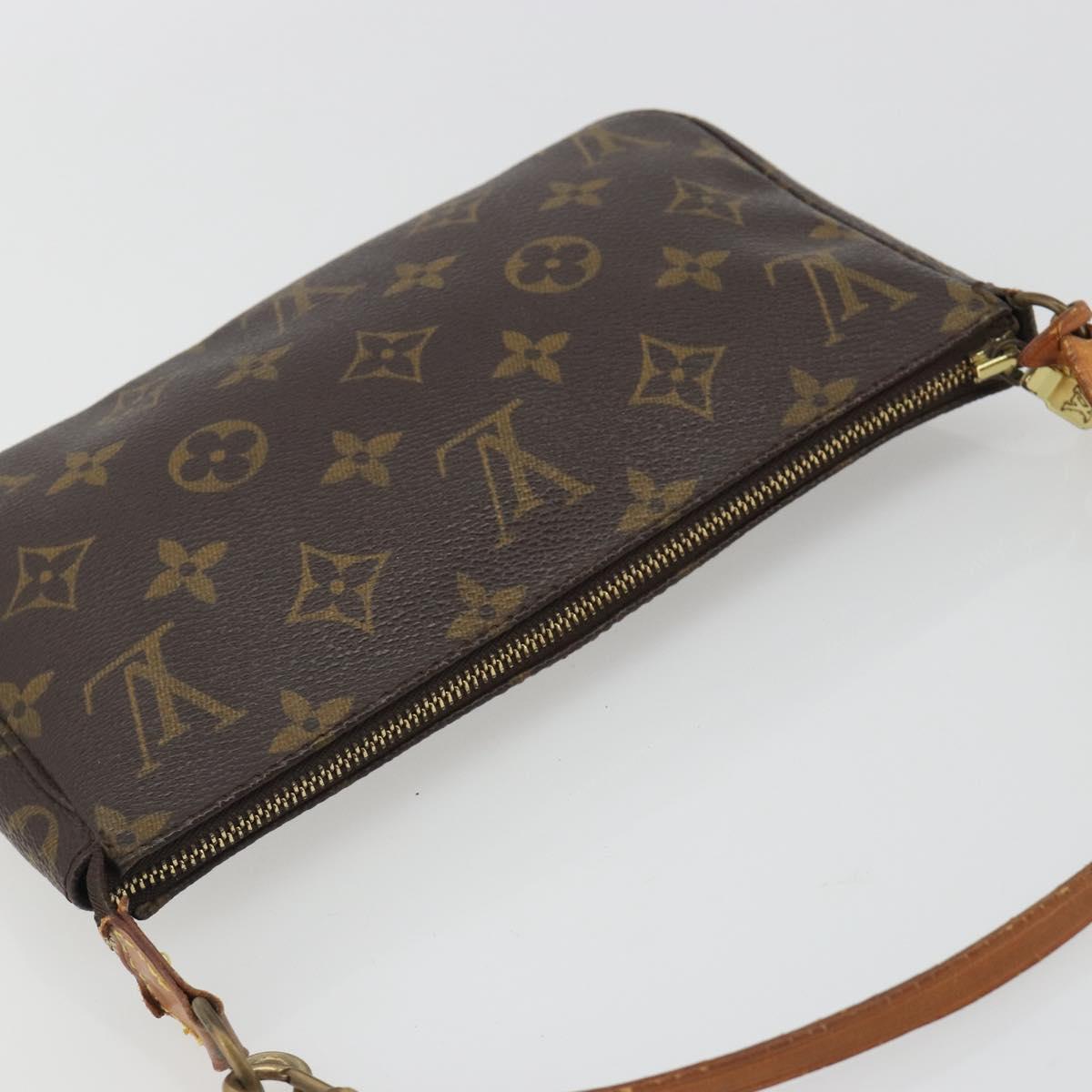 LOUIS VUITTON Monogram Pochette Accessoires Pouch M51980 LV Auth ep14984