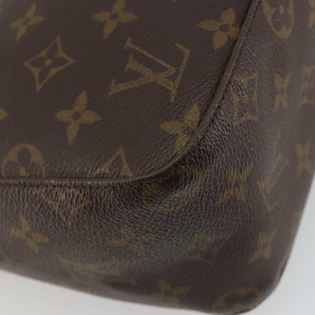 LOUIS VUITTON Monogram Looping MM Shoulder Bag M51146 LV Auth ep14986
