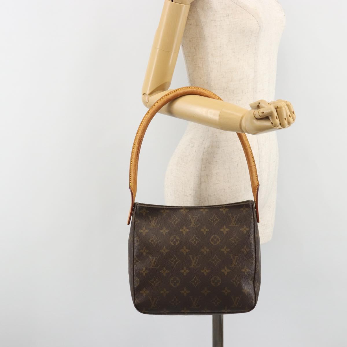 LOUIS VUITTON Monogram Looping MM Shoulder Bag M51146 LV Auth ep14986