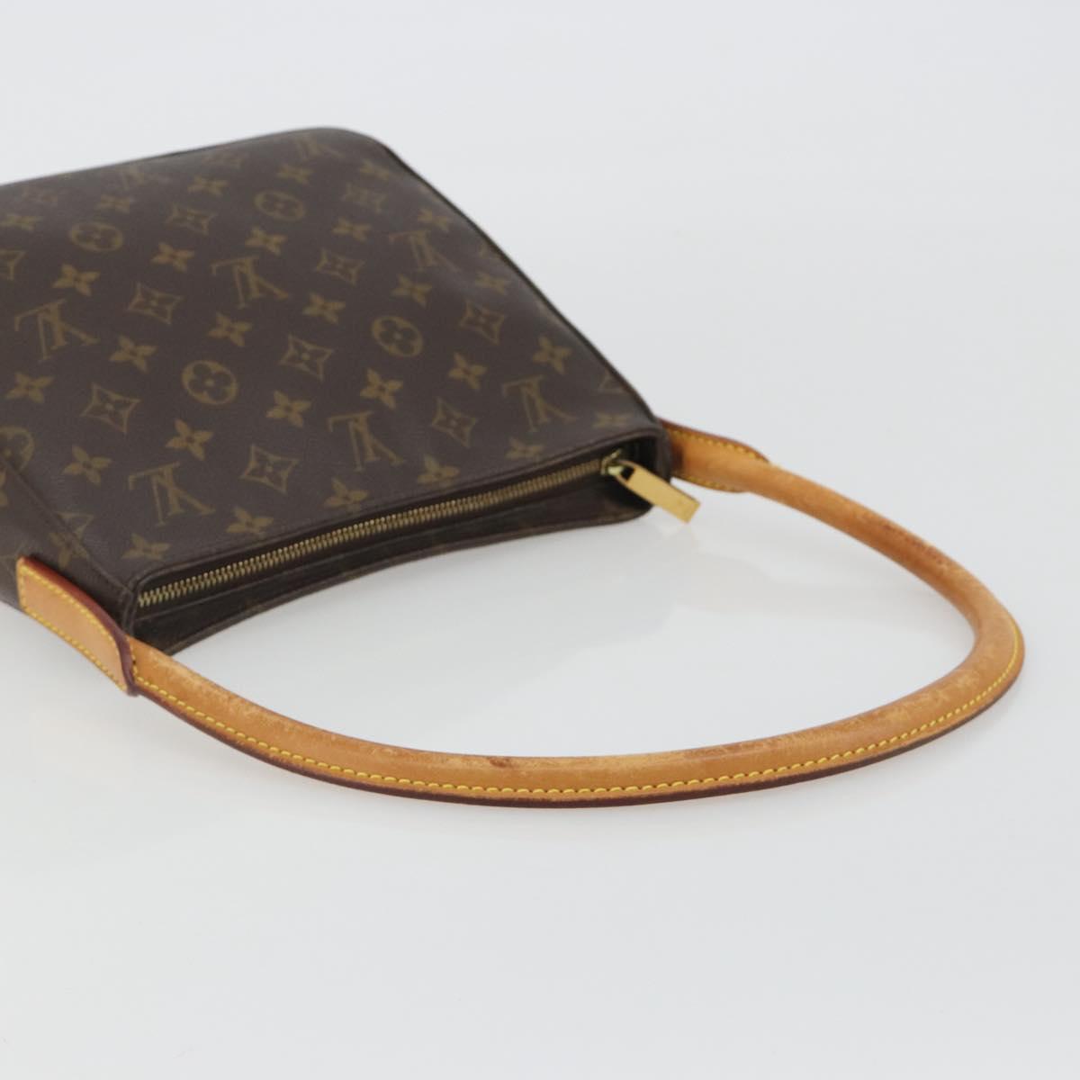 LOUIS VUITTON Monogram Looping MM Shoulder Bag M51146 LV Auth ep14986