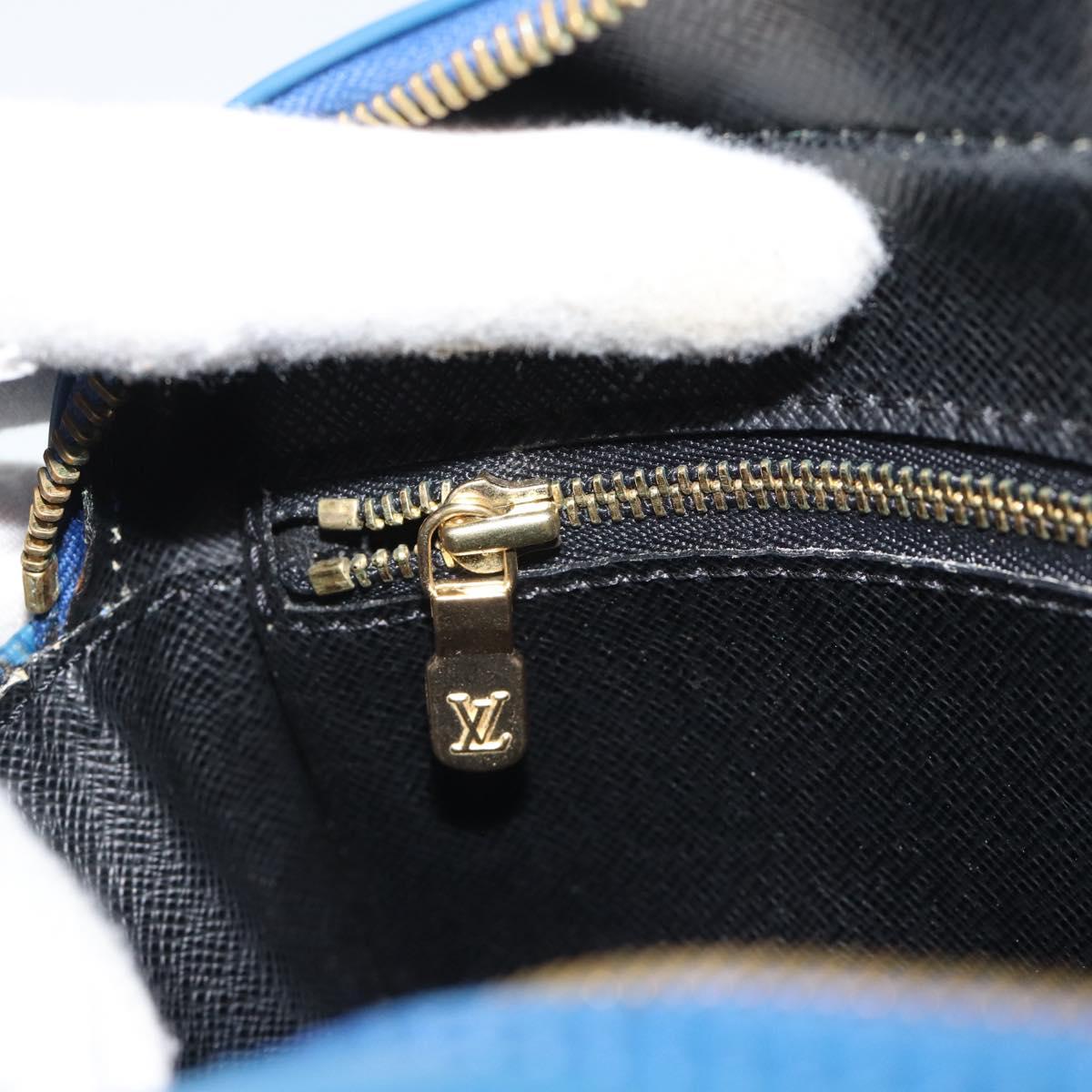 LOUIS VUITTON Epi Trocadero 23 Shoulder Bag Blue M52305 LV Auth ep14994