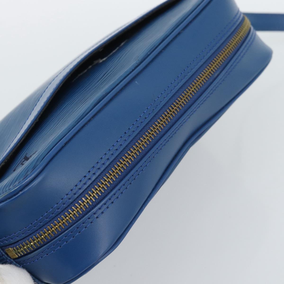 LOUIS VUITTON Epi Trocadero 23 Shoulder Bag Blue M52305 LV Auth ep14994