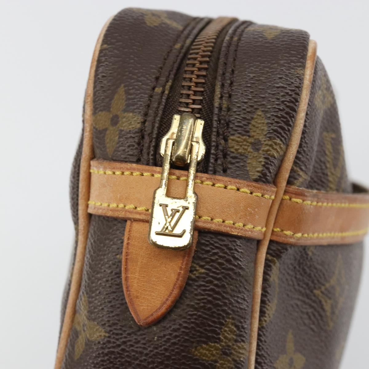 LOUIS VUITTON Monogram Compiegne 23 Clutch Bag M51847 LV Auth ep14995