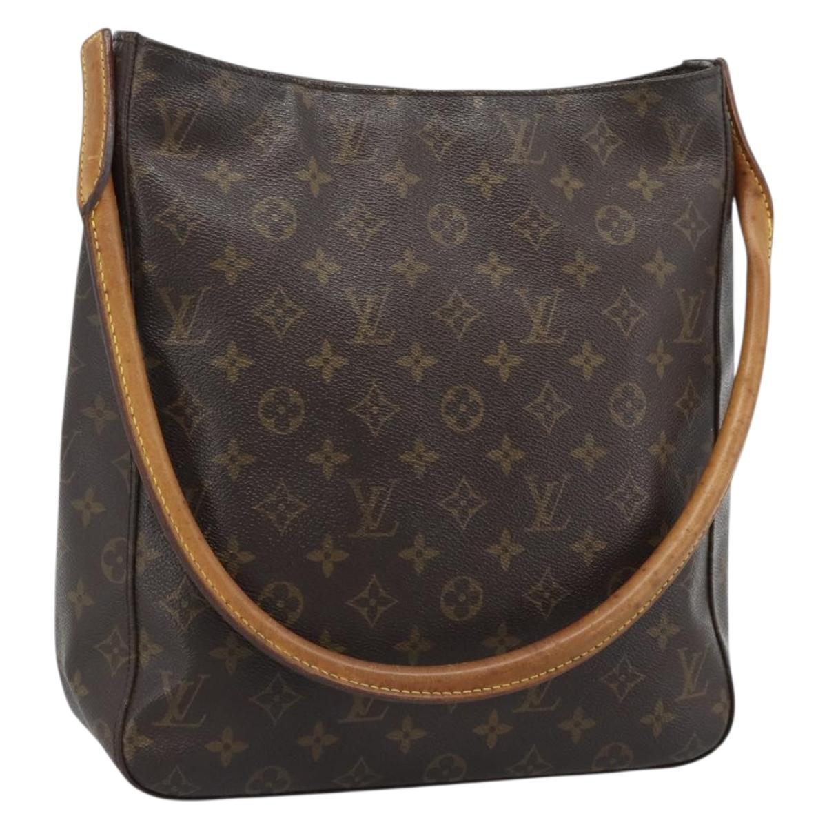 LOUIS VUITTON Monogram Looping GM Shoulder Bag M51145 LV Auth ep14997