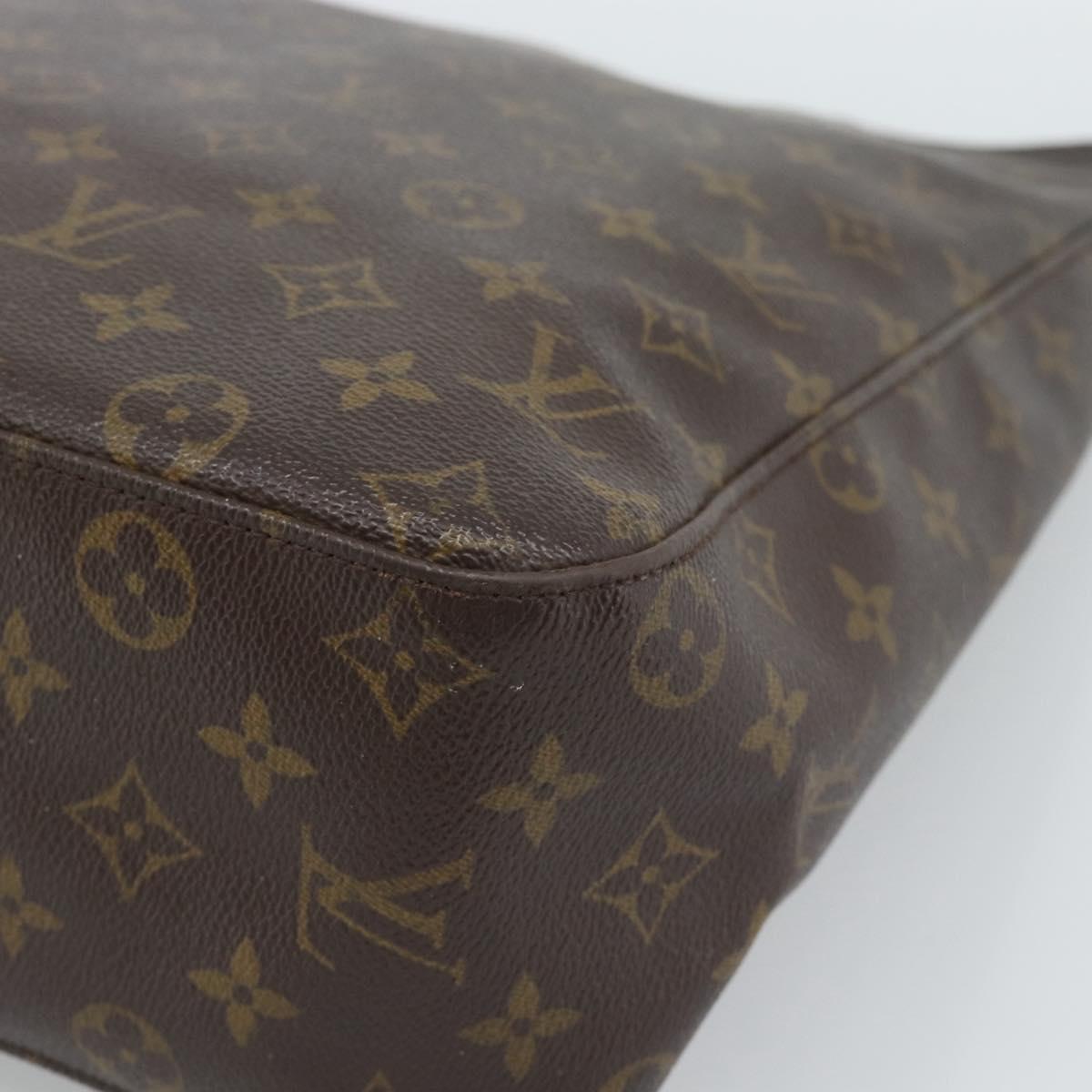 LOUIS VUITTON Monogram Looping GM Shoulder Bag M51145 LV Auth ep14997