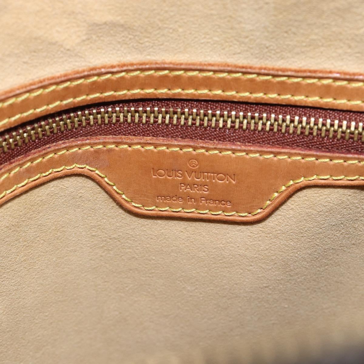 LOUIS VUITTON Monogram Looping GM Shoulder Bag M51145 LV Auth ep14997