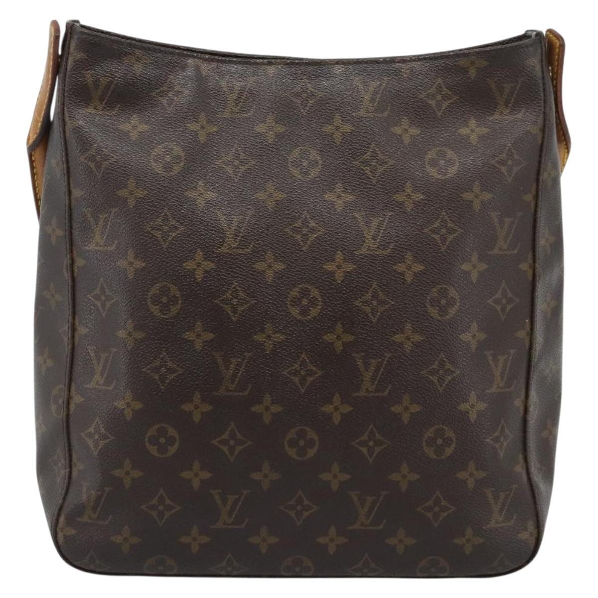 LOUIS VUITTON Monogram Looping GM Shoulder Bag M51145 LV Auth ep14997