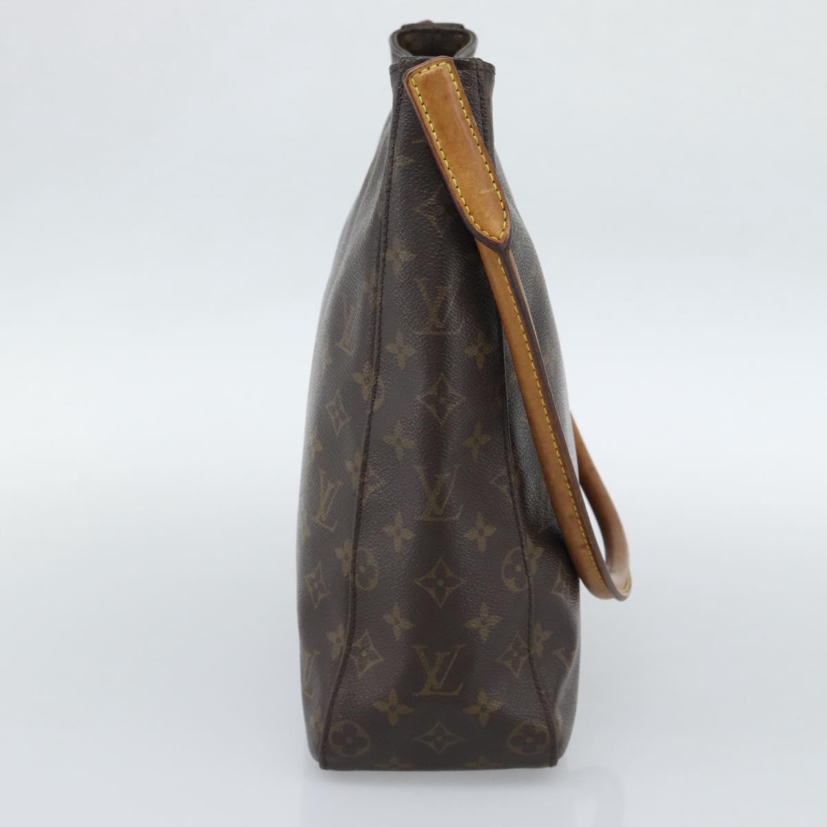 LOUIS VUITTON Monogram Looping GM Shoulder Bag M51145 LV Auth ep14997