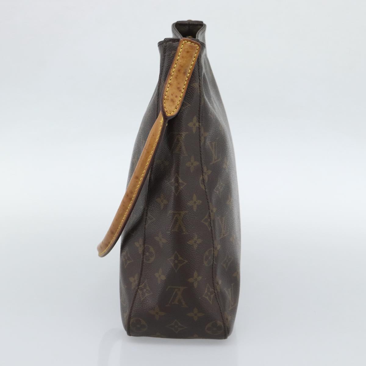 LOUIS VUITTON Monogram Looping GM Shoulder Bag M51145 LV Auth ep14997