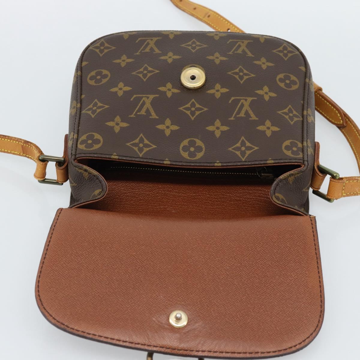 LOUIS VUITTON Monogram Saint Cloud MM Shoulder Bag M51243 LV Auth ep14999