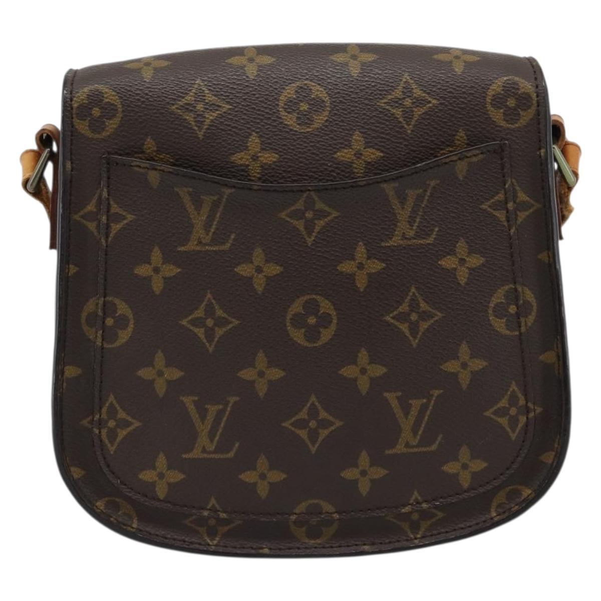 LOUIS VUITTON Monogram Saint Cloud MM Shoulder Bag M51243 LV Auth ep14999