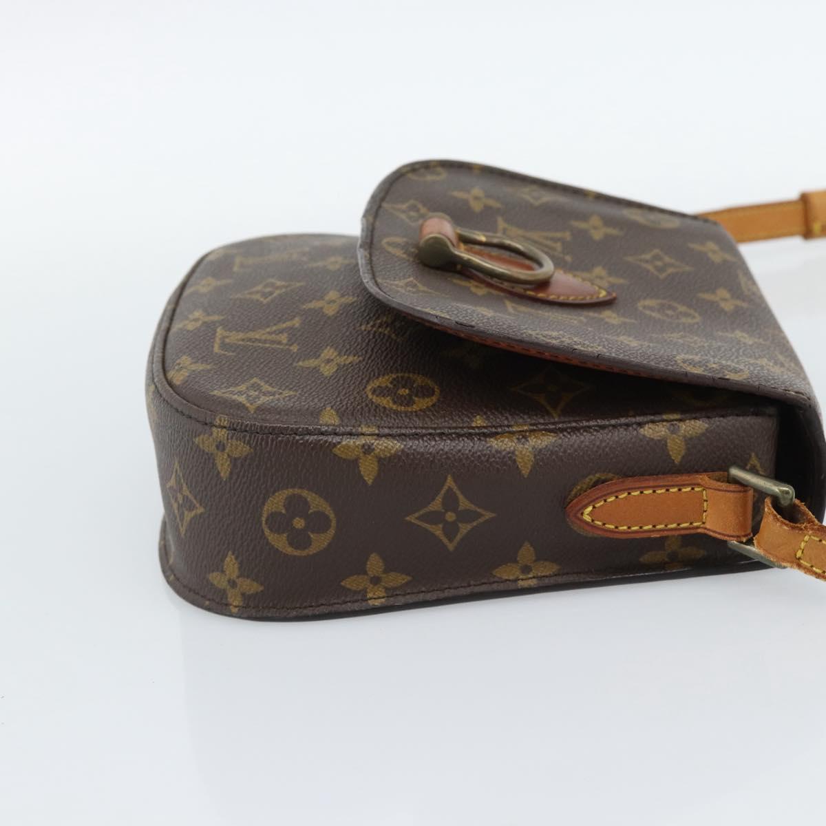 LOUIS VUITTON Monogram Saint Cloud MM Shoulder Bag M51243 LV Auth ep14999