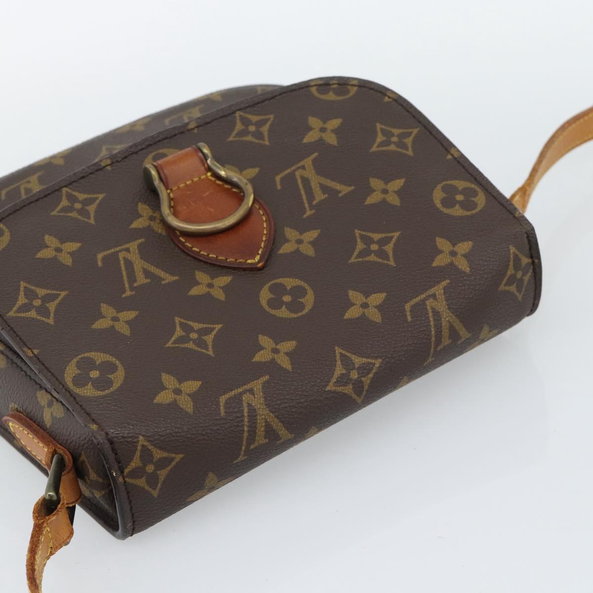 LOUIS VUITTON Monogram Saint Cloud MM Shoulder Bag M51243 LV Auth ep14999