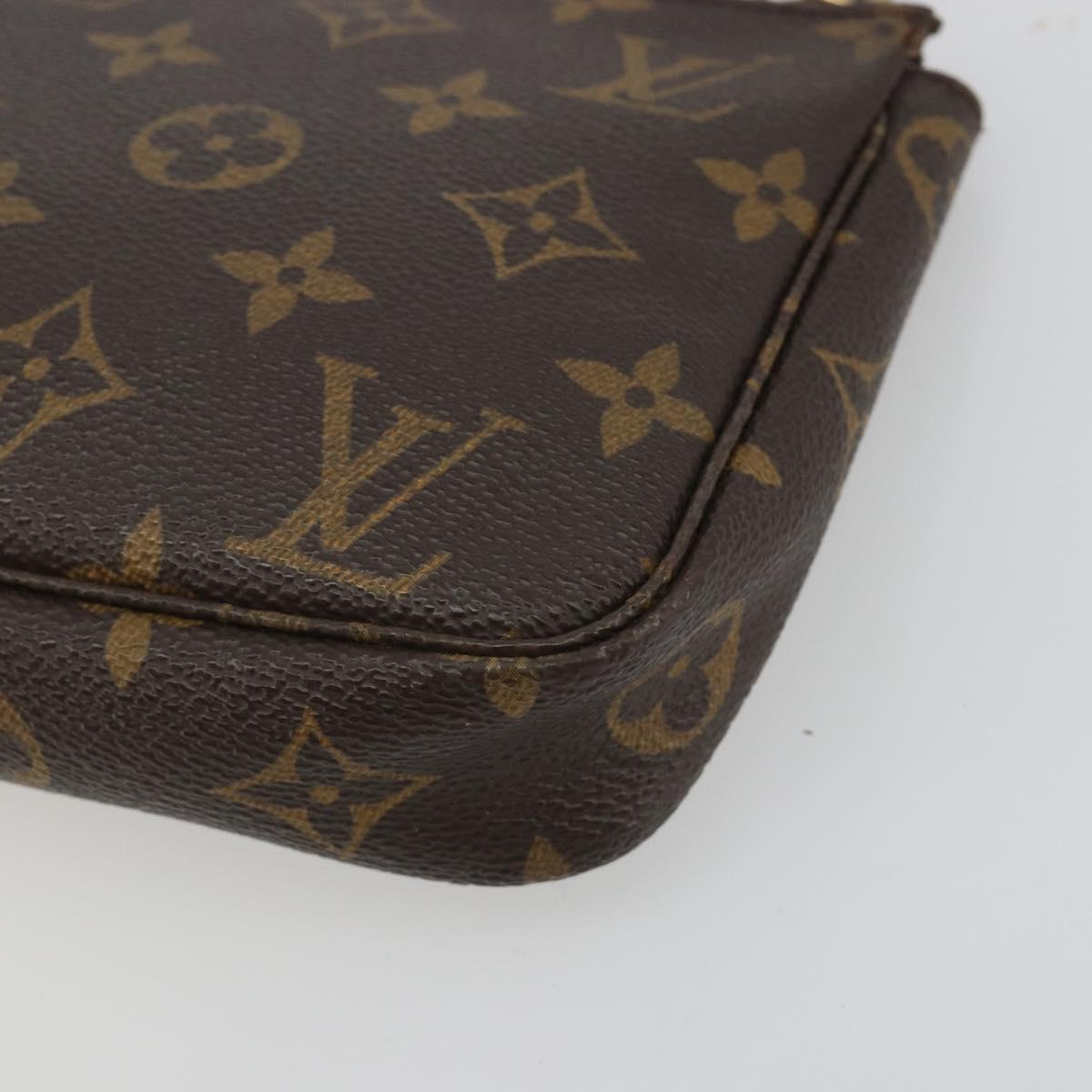 LOUIS VUITTON Monogram Pochette Accessoires Pouch M51980 LV Auth ep15001