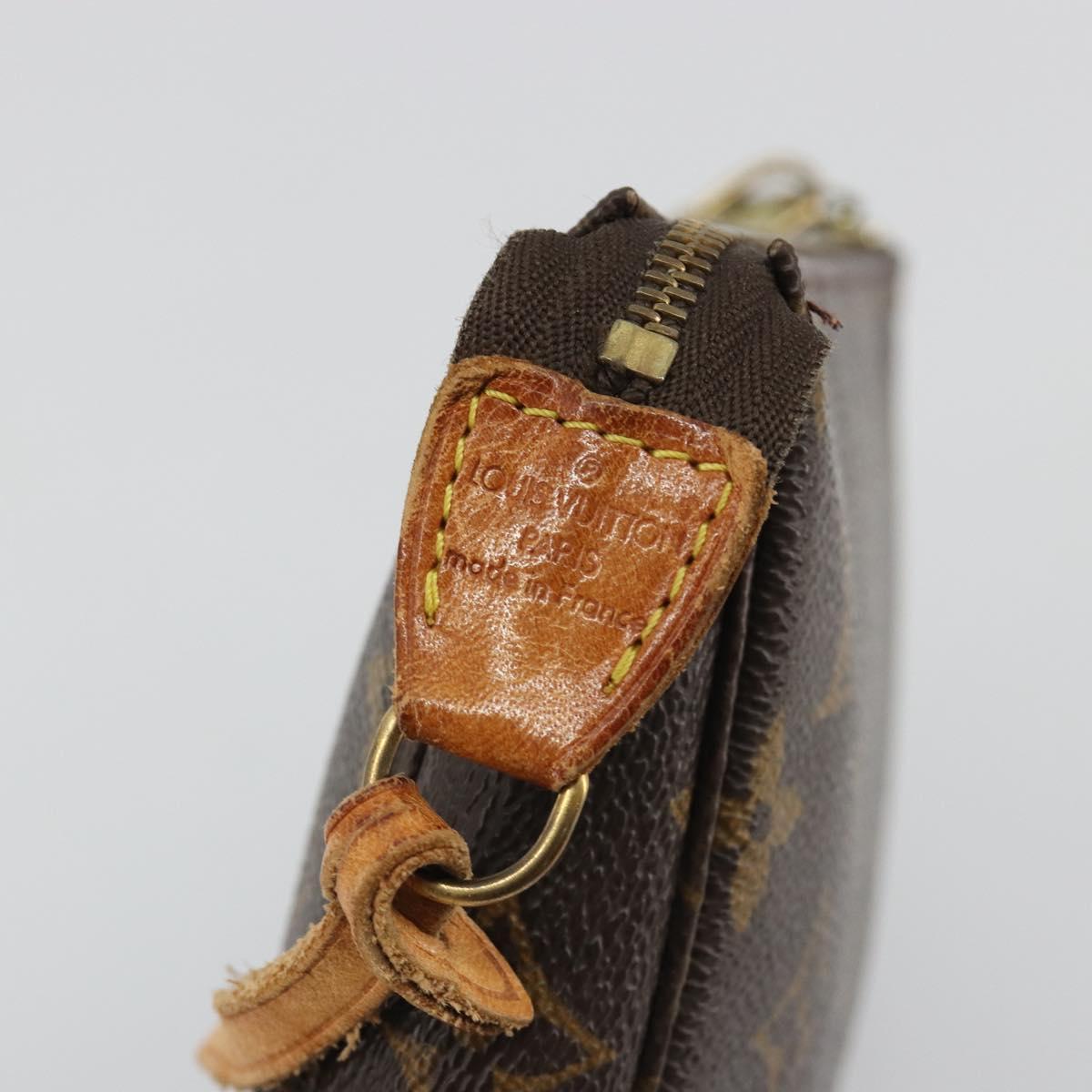 LOUIS VUITTON Monogram Pochette Accessoires Pouch M51980 LV Auth ep15001