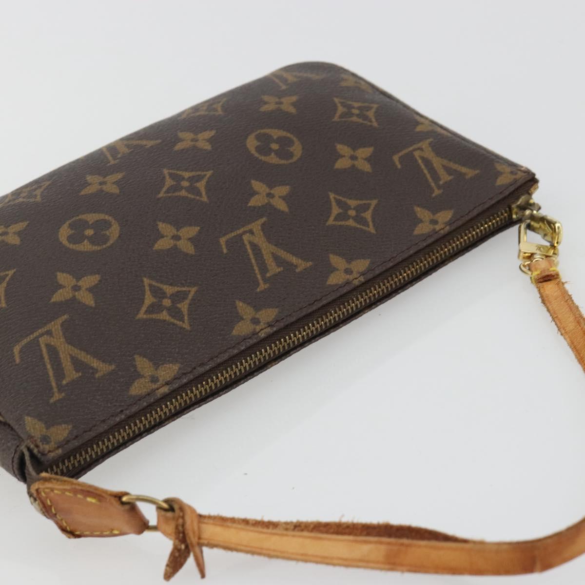LOUIS VUITTON Monogram Pochette Accessoires Pouch M51980 LV Auth ep15001