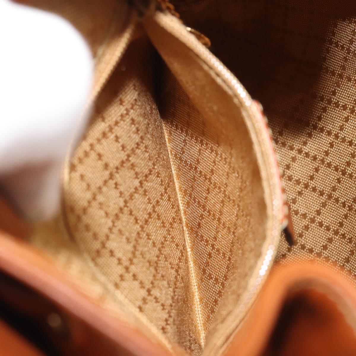 GUCCI Bamboo Backpack Leather Brown Gold 03 2265 0030 Auth ep15002