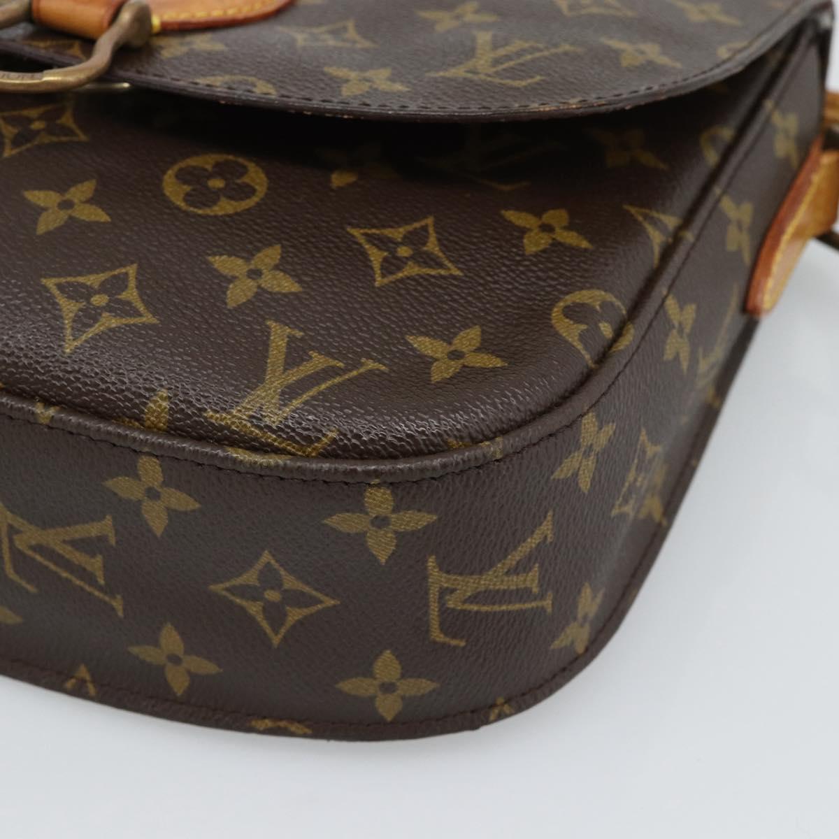 LOUIS VUITTON Monogram Saint Cloud GM Shoulder Bag M51242 LV Auth ep15015
