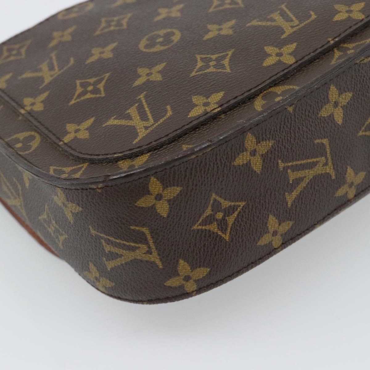 LOUIS VUITTON Monogram Saint Cloud GM Shoulder Bag M51242 LV Auth ep15015