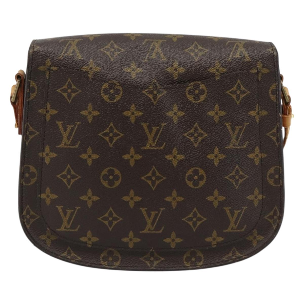 LOUIS VUITTON Monogram Saint Cloud GM Shoulder Bag M51242 LV Auth ep15015