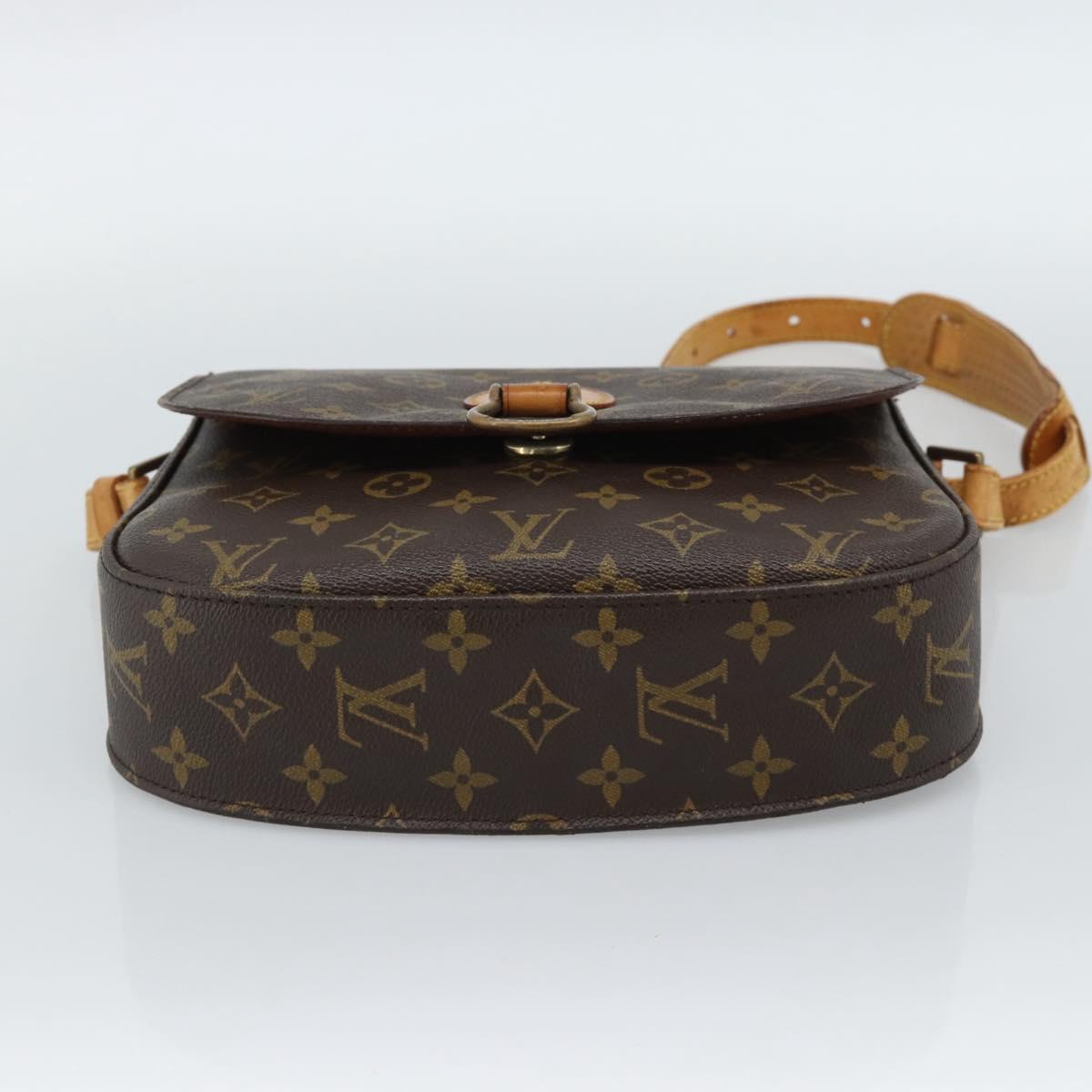 LOUIS VUITTON Monogram Saint Cloud GM Shoulder Bag M51242 LV Auth ep15015