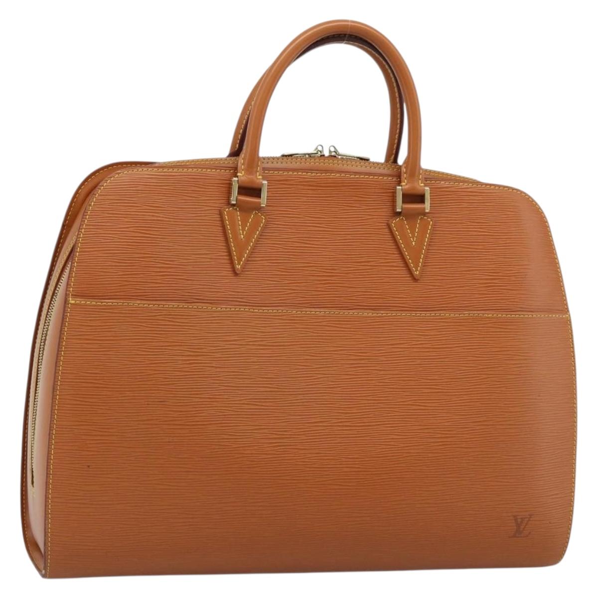 LOUIS VUITTON Epi Sorbonne Hand Bag Brown M54513 LV Auth ep15017A
