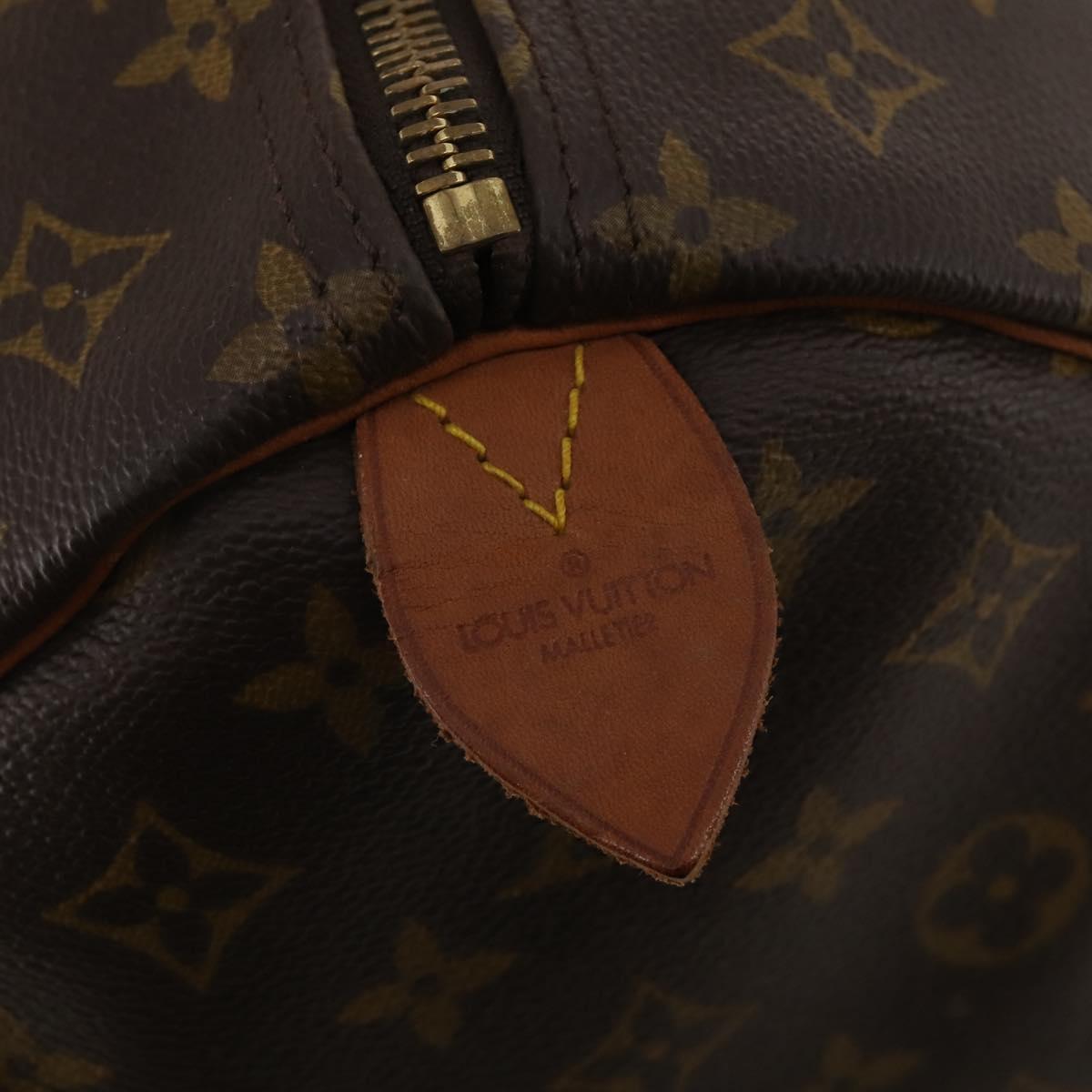 LOUIS VUITTON Monogram Keepall 60 Boston Bag M41422 LV Auth ep15018A