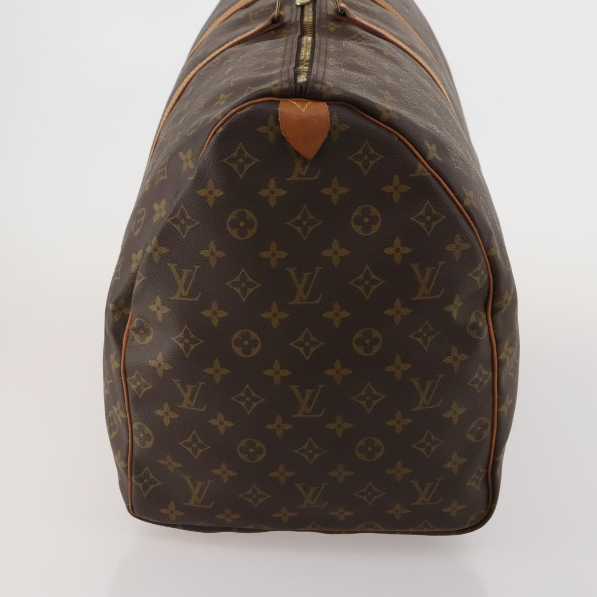 LOUIS VUITTON Monogram Keepall 60 Boston Bag M41422 LV Auth ep15018A