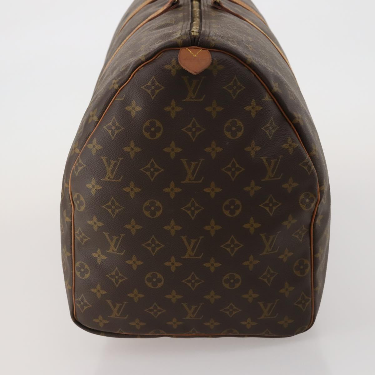 LOUIS VUITTON Monogram Keepall 60 Boston Bag M41422 LV Auth ep15018A
