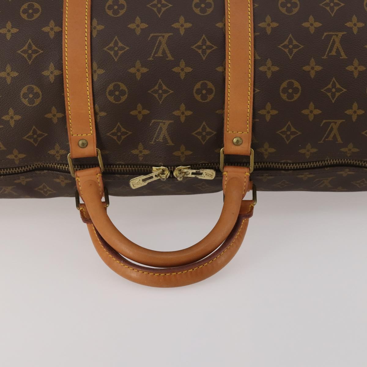 LOUIS VUITTON Monogram Keepall 60 Boston Bag M41422 LV Auth ep15018A