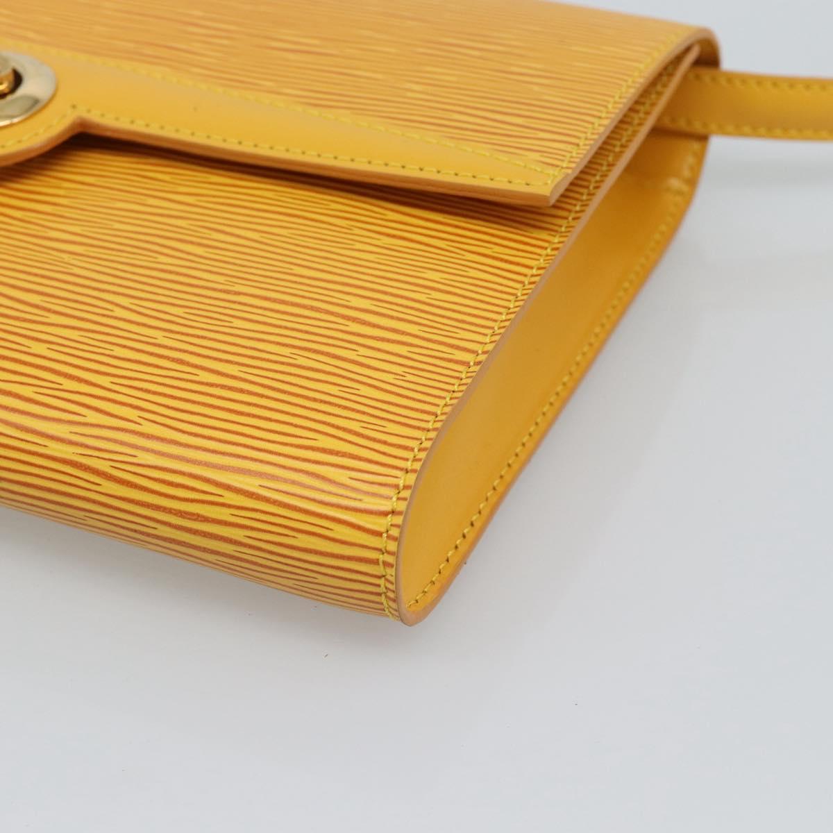 LOUIS VUITTON Epi Arsch Shoulder Bag Yellow M52579 LV Auth ep15019A