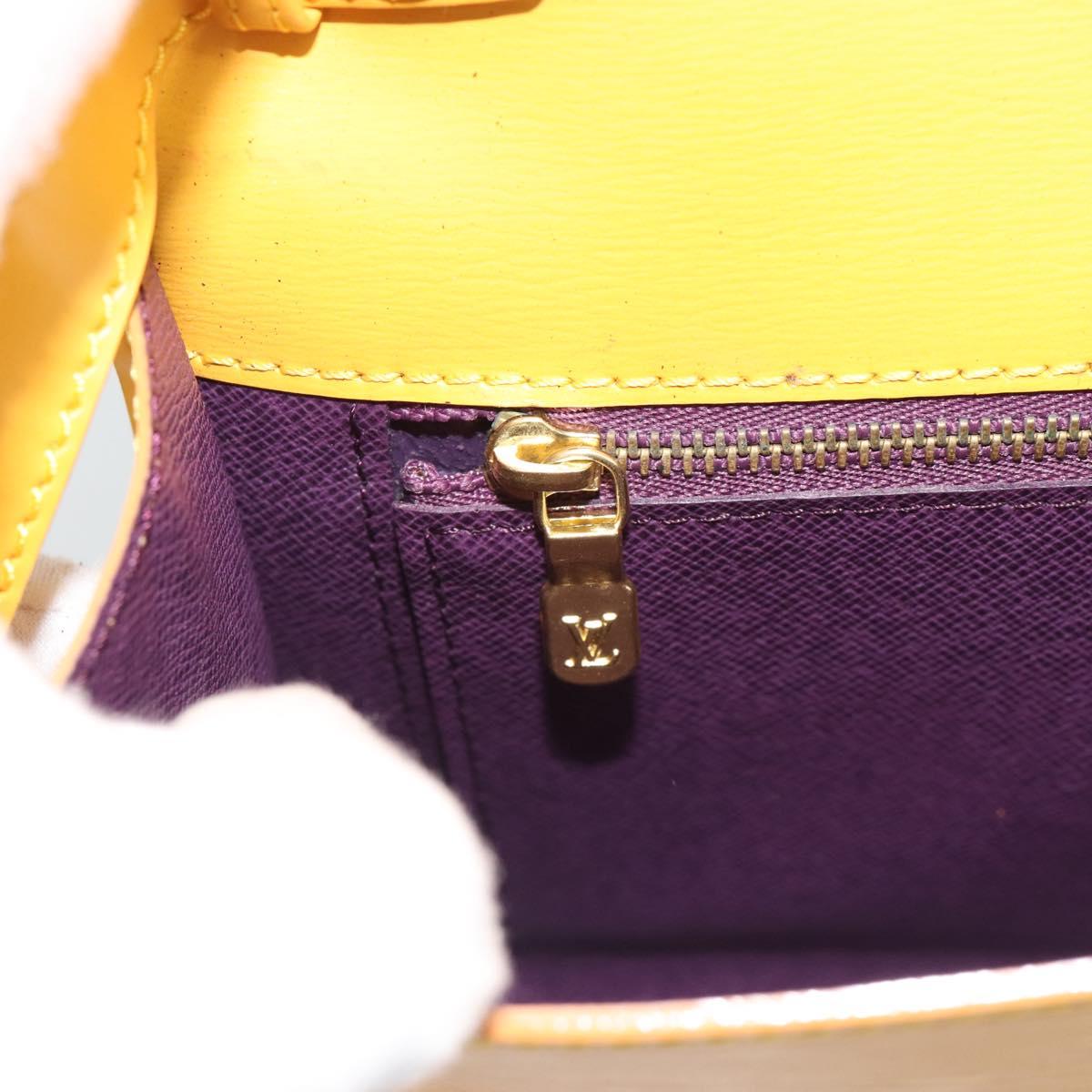 LOUIS VUITTON Epi Arsch Shoulder Bag Yellow M52579 LV Auth ep15019A