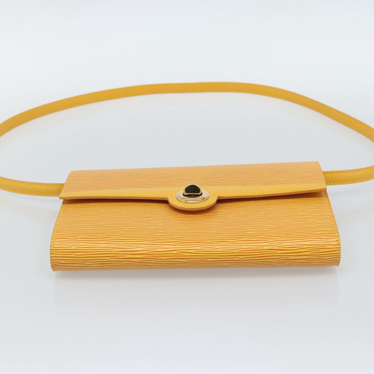 LOUIS VUITTON Epi Arsch Shoulder Bag Yellow M52579 LV Auth ep15019A
