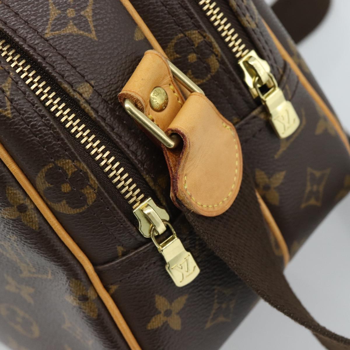 LOUIS VUITTON Monogram Reporter PM Shoulder Bag M45254 LV Auth ep15026A