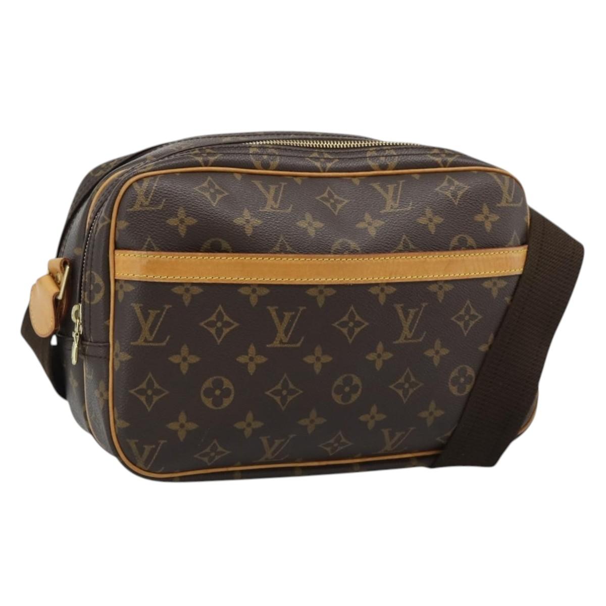 LOUIS VUITTON Monogram Reporter PM Shoulder Bag M45254 LV Auth ep15026A